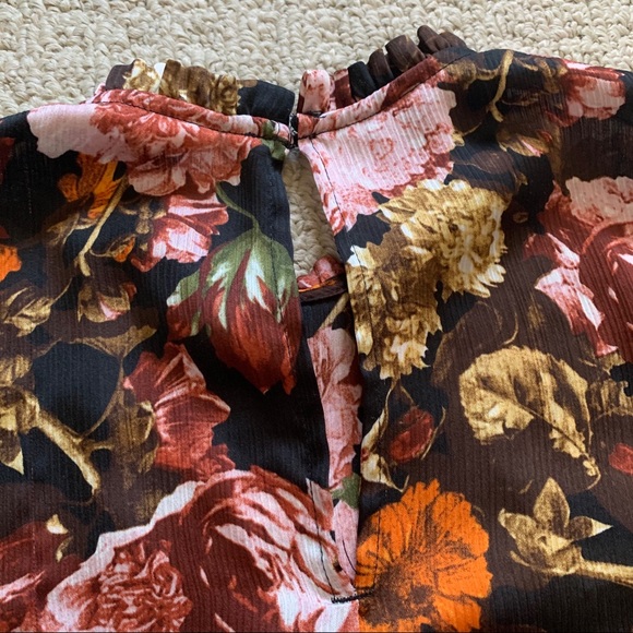 H&M Floral Ruffled Blouse - Picture 7 of 8